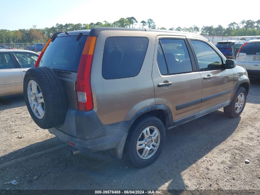 2002 Honda Cr-V Ex VIN: JHLRD78892C036787 Lot: 39578488