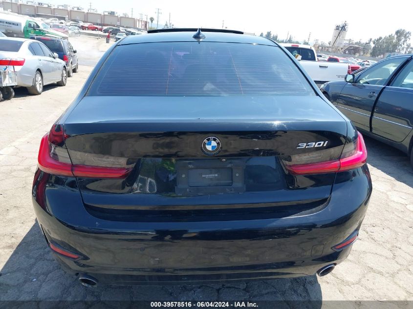 2019 BMW 330I VIN: WBA5R1C56KAK07737 Lot: 39578516