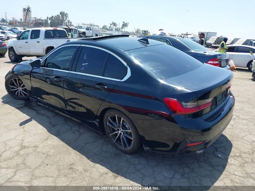 2019 BMW 330I VIN: WBA5R1C56KAK07737