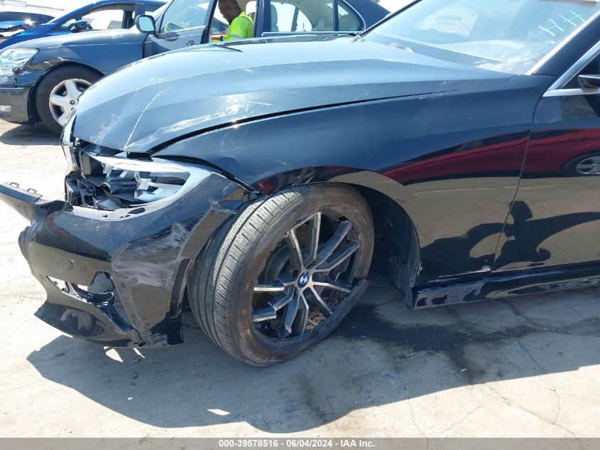2019 BMW 330I VIN: WBA5R1C56KAK07737 Lot: 39578516