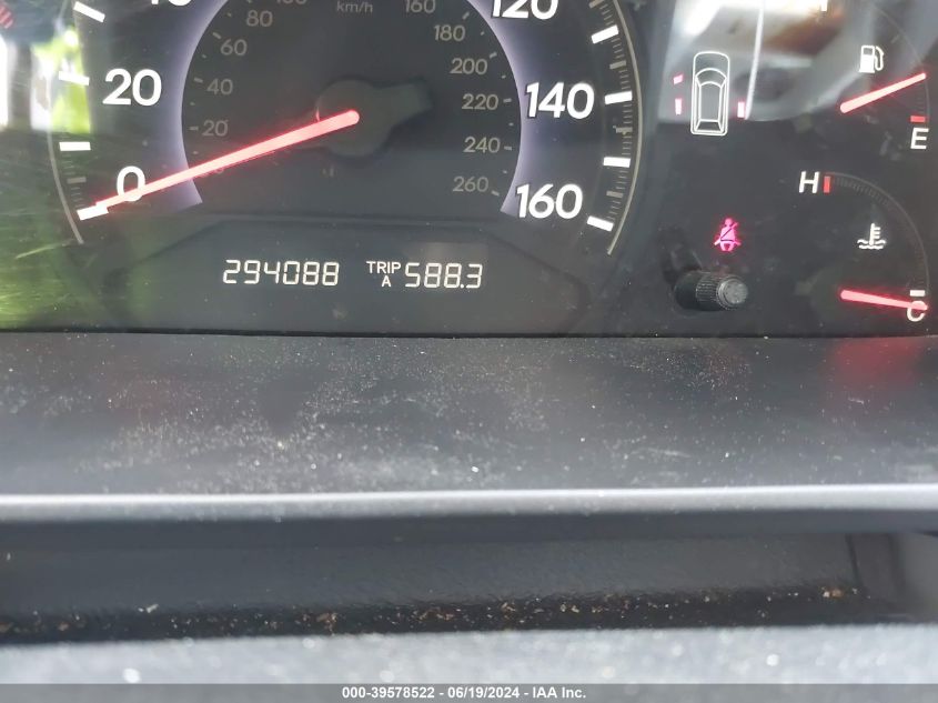 2009 Honda Odyssey Ex-L VIN: 5FNRL38779B056307 Lot: 39578522