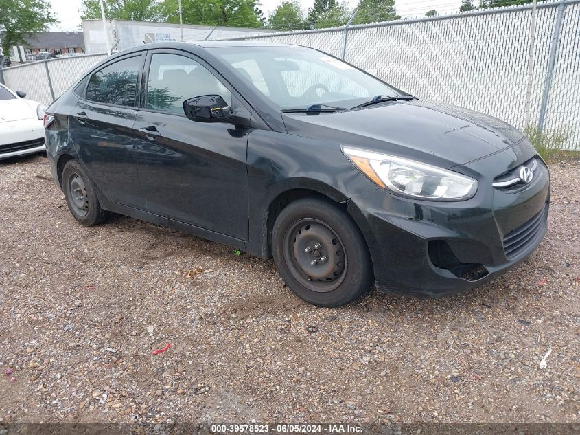 2016 Hyundai Accent Se VIN: KMHCT4AE8GU962325 Lot: 39578523