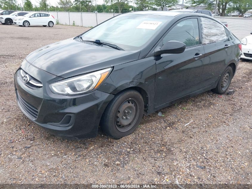 2016 Hyundai Accent Se VIN: KMHCT4AE8GU962325 Lot: 39578523