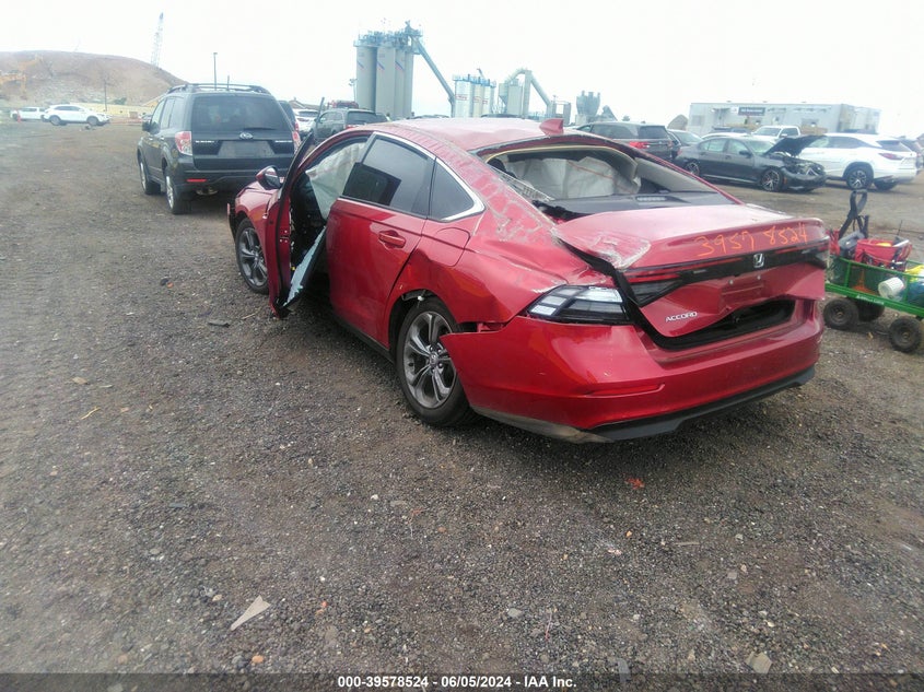 2023 HONDA ACCORD 1.5L I4   N(VIN: 1HGCY1F39PA038538