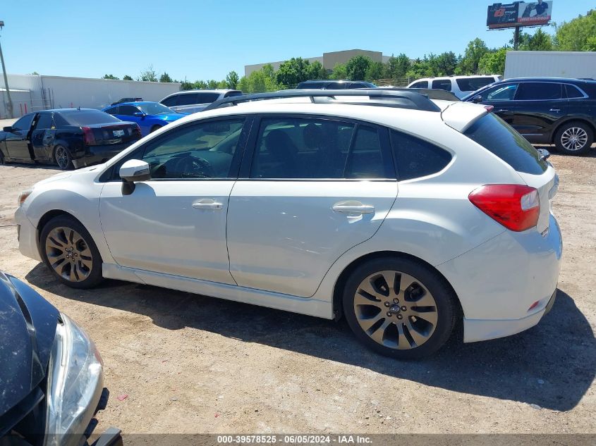 2015 Subaru Impreza 2.0I Sport Premium VIN: JF1GPAT68FG326389 Lot: 39578525