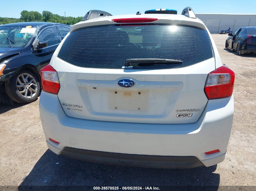2015 Subaru Impreza 2.0I Sport Premium VIN: JF1GPAT68FG326389 Lot: 39578525