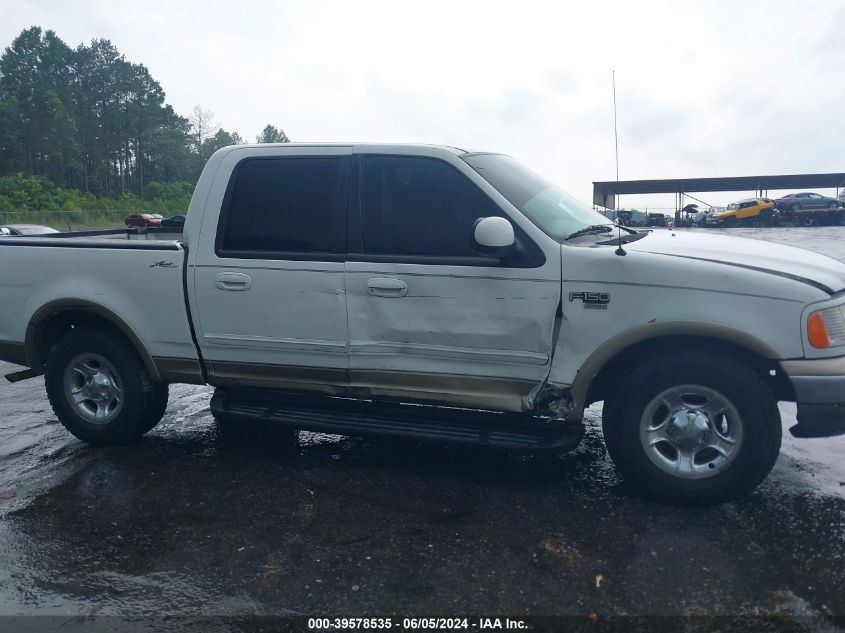 2002 Ford F-150 Lariat/Xlt VIN: 1FTRW07602KD46542 Lot: 39578535