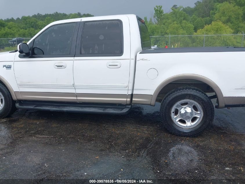 2002 Ford F-150 Lariat/Xlt VIN: 1FTRW07602KD46542 Lot: 39578535