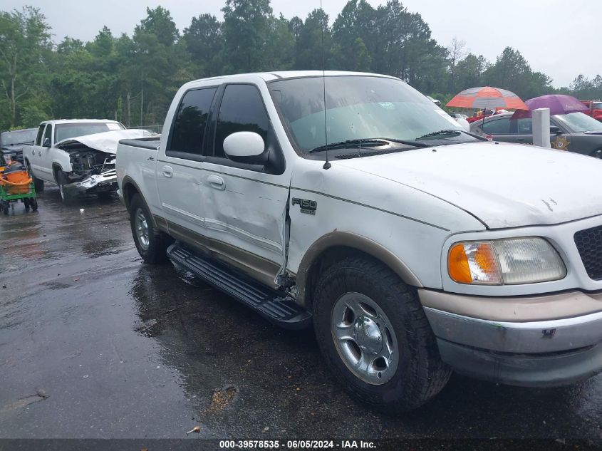 2002 Ford F-150 Lariat/Xlt VIN: 1FTRW07602KD46542 Lot: 39578535