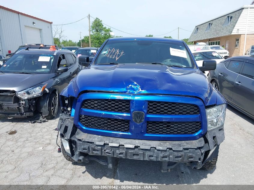 2017 Ram 1500 Express Quad Cab 4X4 6'4 Box VIN: 1C6RR7FT9HS607366 Lot: 39578542