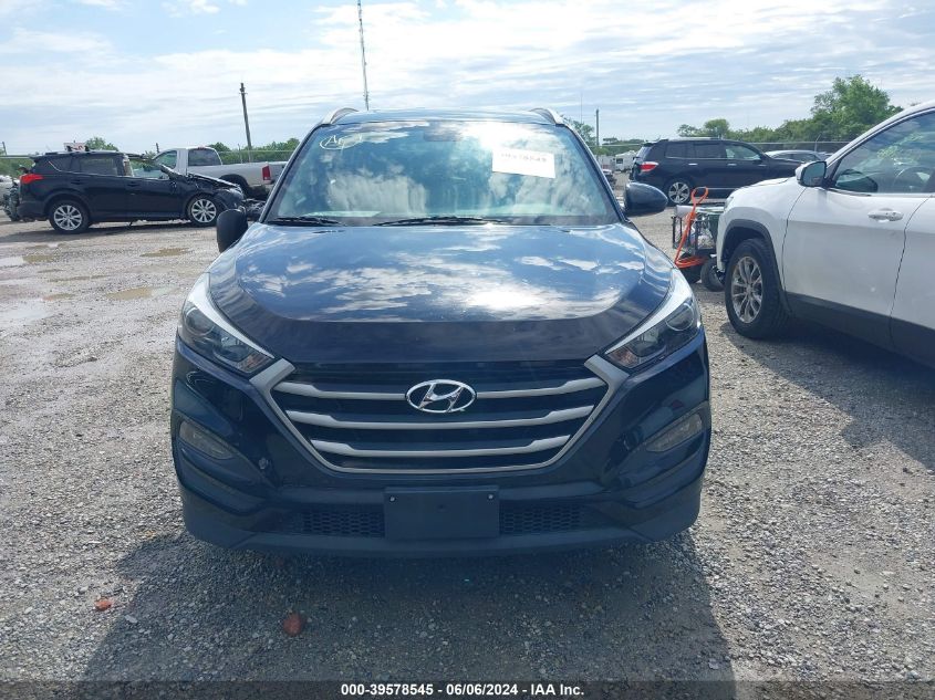 2018 Hyundai Tucson Sel VIN: KM8J3CA49JU719297 Lot: 39578545