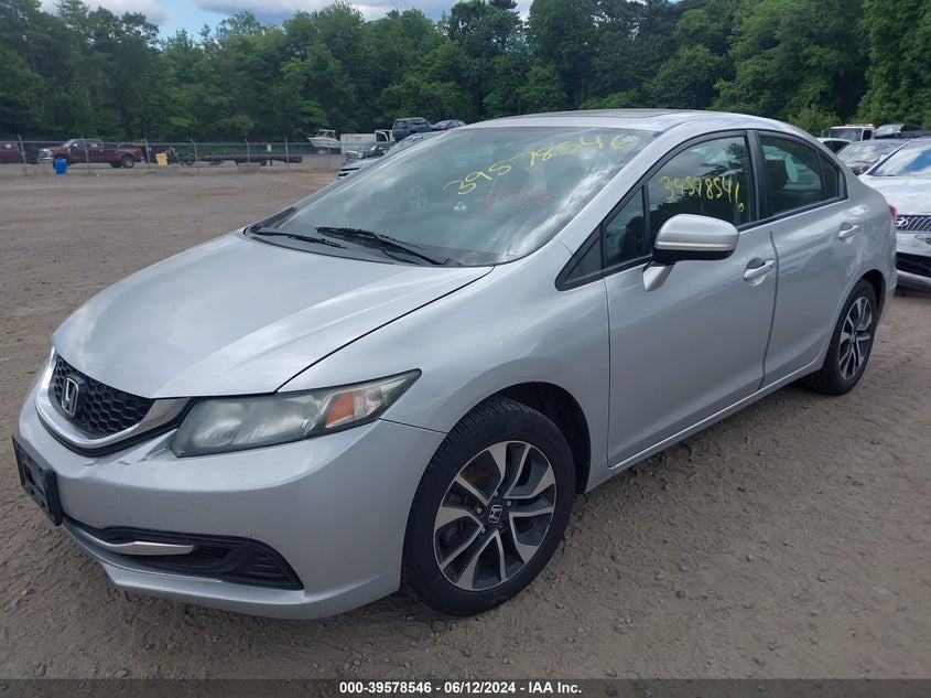 2015 HONDA CIVIC EX - 2HGFB2F85FH508368