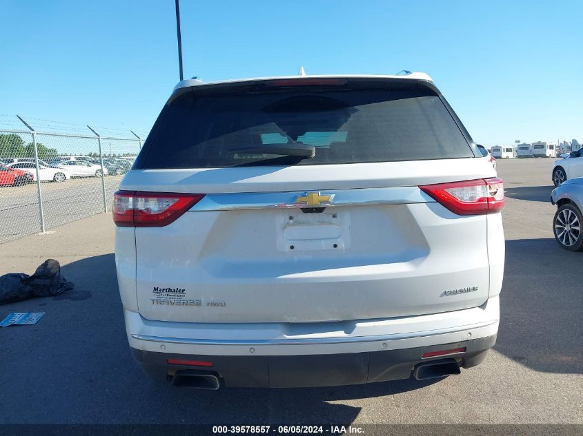 2019 Chevrolet Traverse Premier VIN: 1GNEVKKW3KJ130296 Lot: 39578557