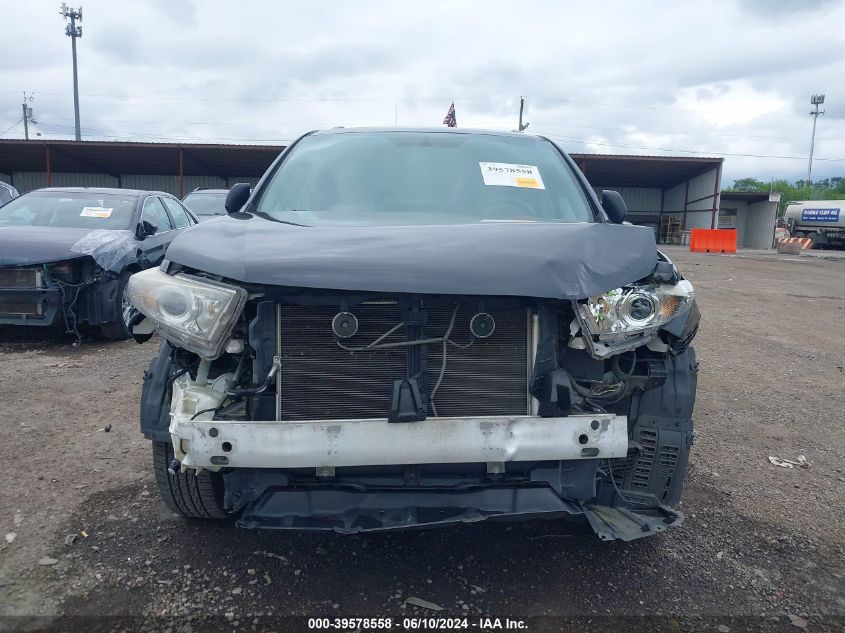 2012 Toyota Highlander Base V6 VIN: 5TDBK3EH8CS131388 Lot: 39578558