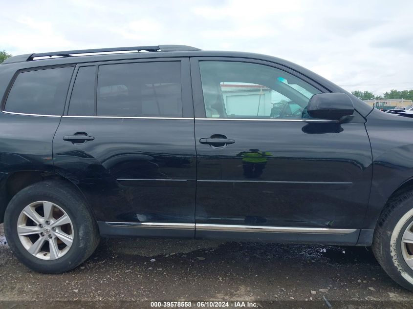 2012 Toyota Highlander Base V6 VIN: 5TDBK3EH8CS131388 Lot: 39578558