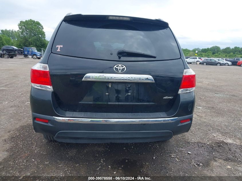 2012 Toyota Highlander Base V6 VIN: 5TDBK3EH8CS131388 Lot: 39578558