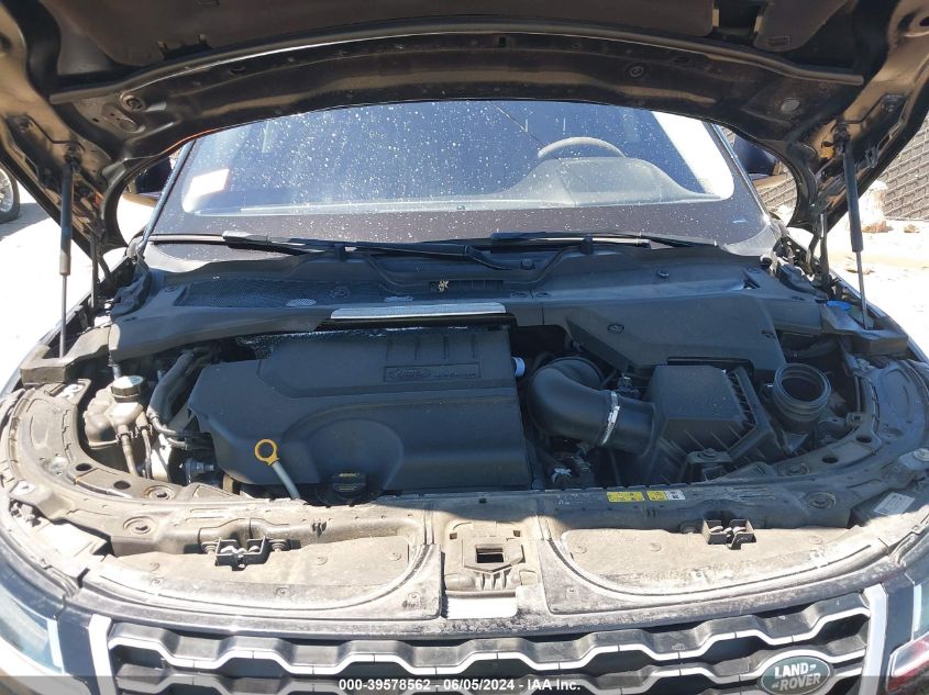 2020 Land Rover Range Rover Evoque S VIN: SALZJ2FX5LH065509 Lot: 39578562