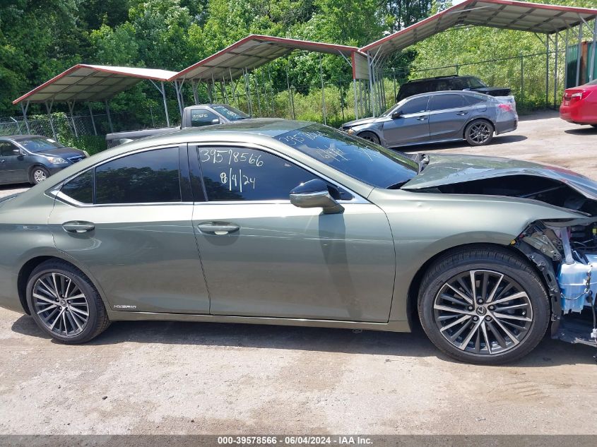2022 Lexus Es 300H VIN: 58ADA1C15NU016594 Lot: 39578566