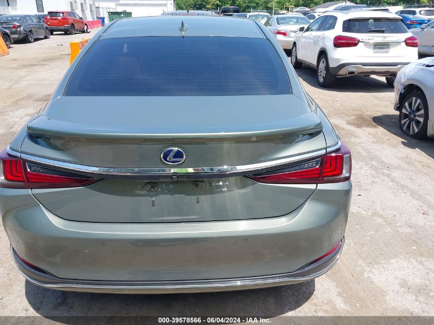 2022 Lexus Es 300H VIN: 58ADA1C15NU016594 Lot: 39578566