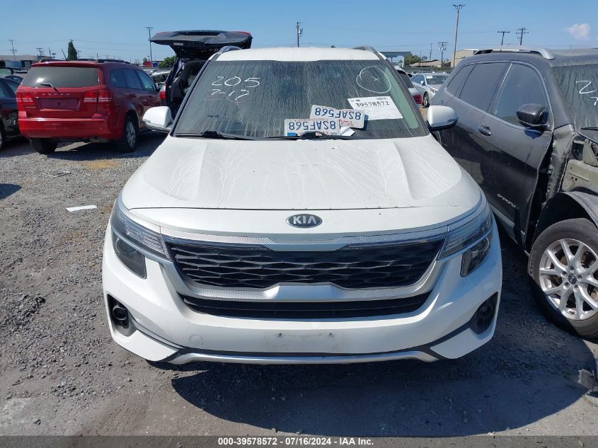 2021 Kia Seltos S VIN: KNDEU2AA1M7110615 Lot: 39578572