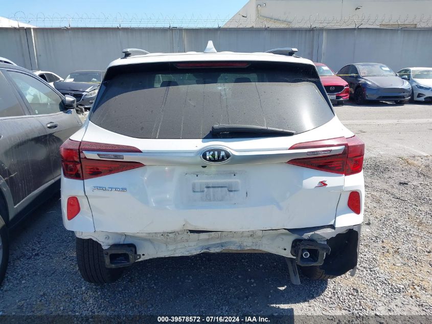 2021 Kia Seltos S VIN: KNDEU2AA1M7110615 Lot: 39578572