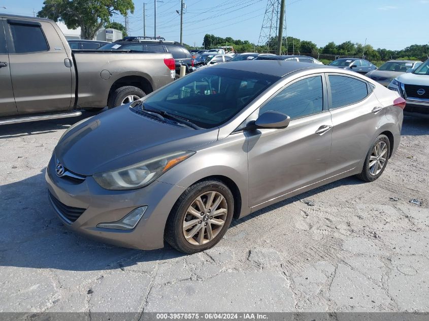 5NPDH4AE1EH509343 | 2014 HYUNDAI ELANTRA