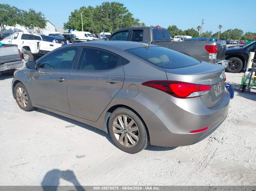 5NPDH4AE1EH509343 | 2014 HYUNDAI ELANTRA