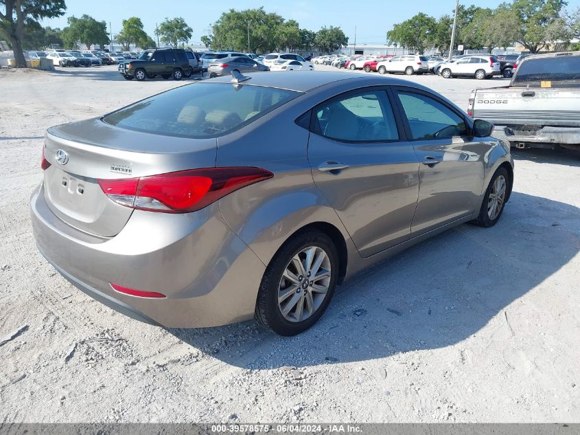 5NPDH4AE1EH509343 | 2014 HYUNDAI ELANTRA