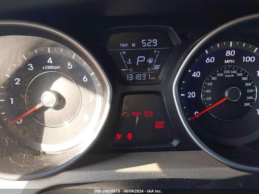 2014 Hyundai Elantra Se VIN: 5NPDH4AE1EH509343 Lot: 39578575