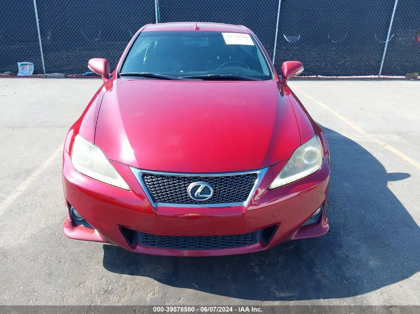 2013 Lexus Is 250C VIN: JTHFF2C27D2527477 Lot: 39578580