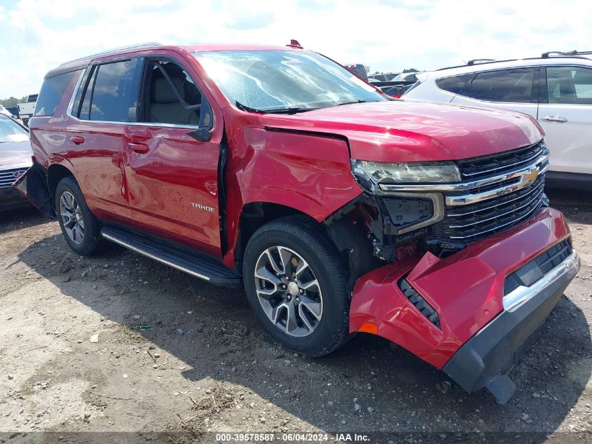 2021 Chevrolet Tahoe 4Wd Lt VIN: 1GNSKNKD2MR195947 Lot: 39578587