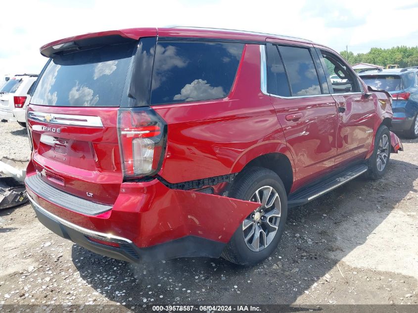 2021 Chevrolet Tahoe 4Wd Lt VIN: 1GNSKNKD2MR195947 Lot: 39578587