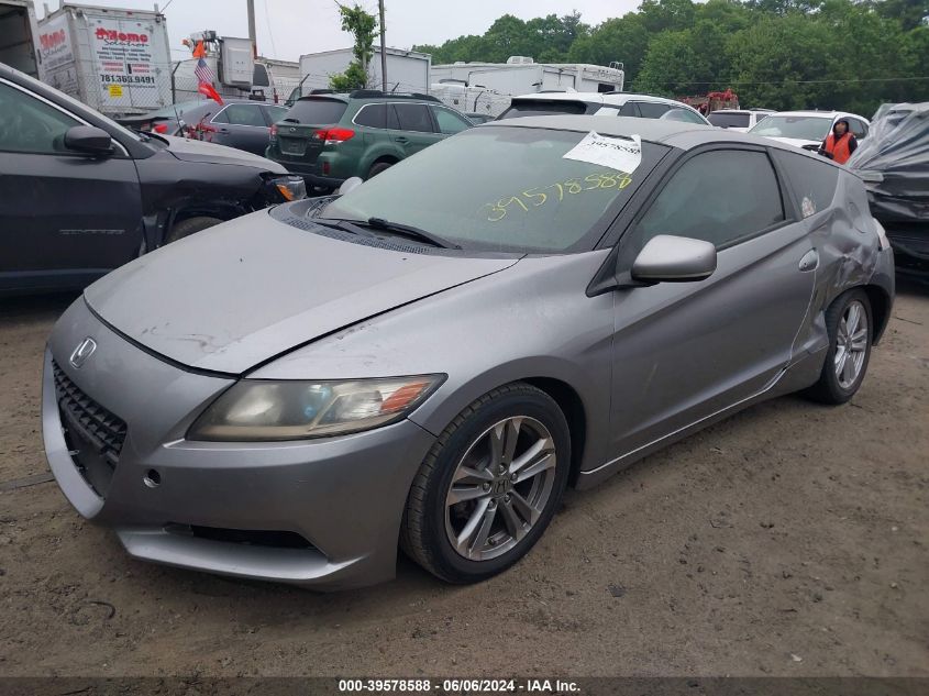 2011 Honda Cr-Z Ex VIN: JHMZF1D60BS002525 Lot: 39578588