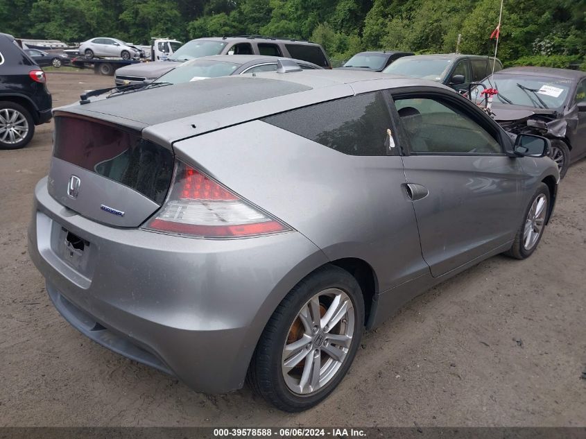 2011 Honda Cr-Z Ex VIN: JHMZF1D60BS002525 Lot: 39578588