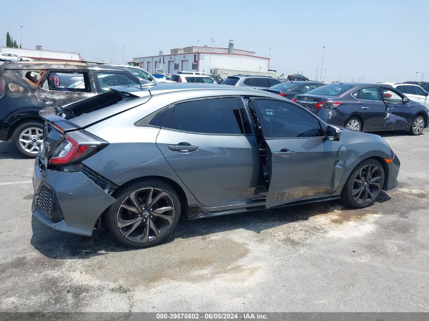 2018 Honda Civic Sport Touring VIN: SHHFK7H94JU427666 Lot: 39578602