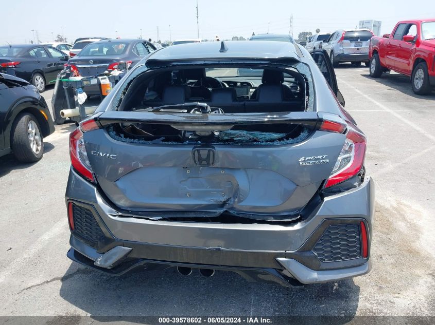 2018 Honda Civic Sport Touring VIN: SHHFK7H94JU427666 Lot: 39578602