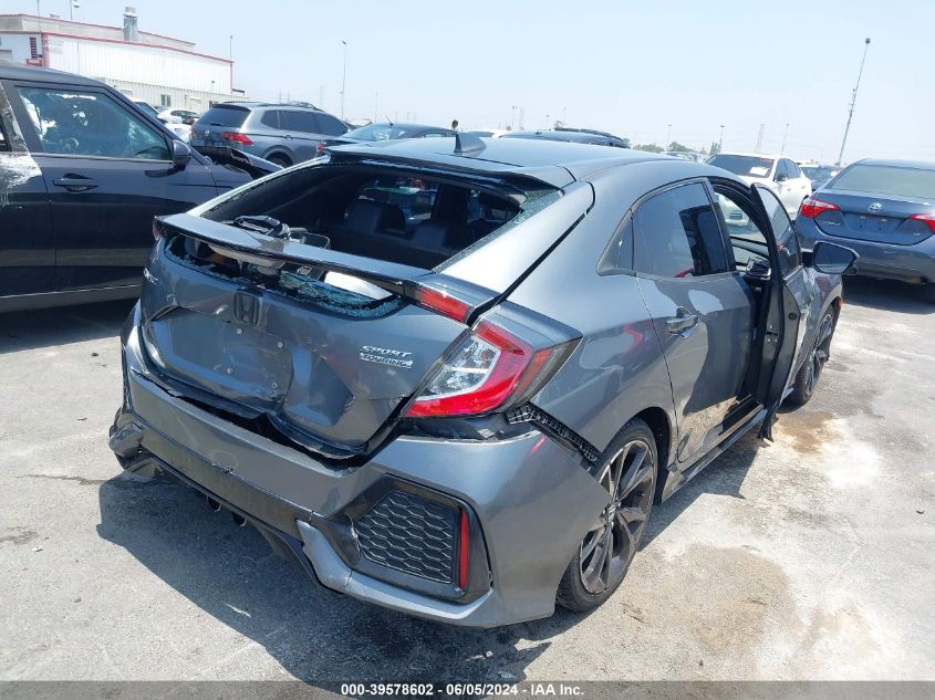 2018 Honda Civic Sport Touring VIN: SHHFK7H94JU427666 Lot: 39578602