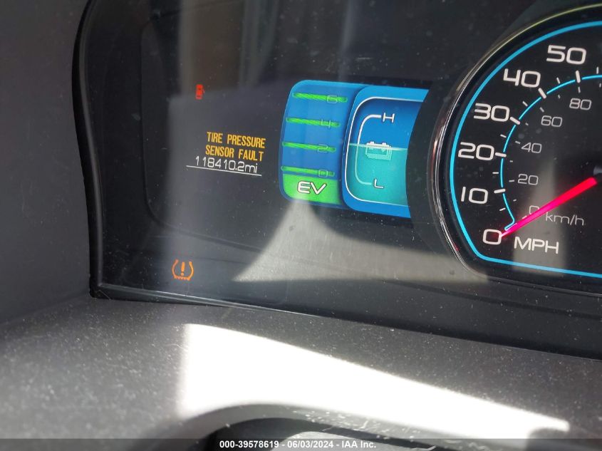 2011 Ford Fusion Hybrid VIN: 3FADP0L30BR166286 Lot: 39578619