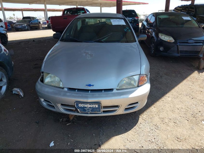 2002 Chevrolet Cavalier VIN: 1G1JC524927272266 Lot: 39578625