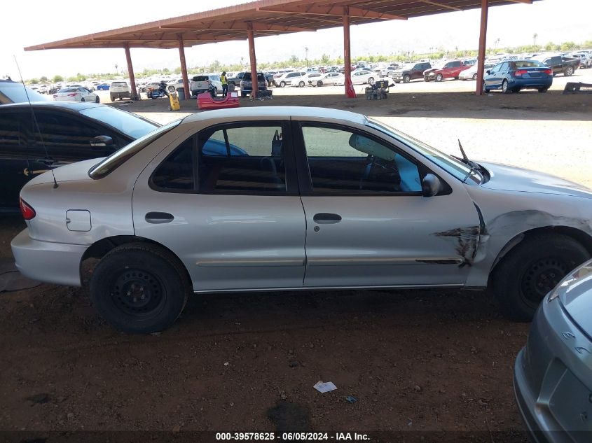 2002 Chevrolet Cavalier VIN: 1G1JC524927272266 Lot: 39578625