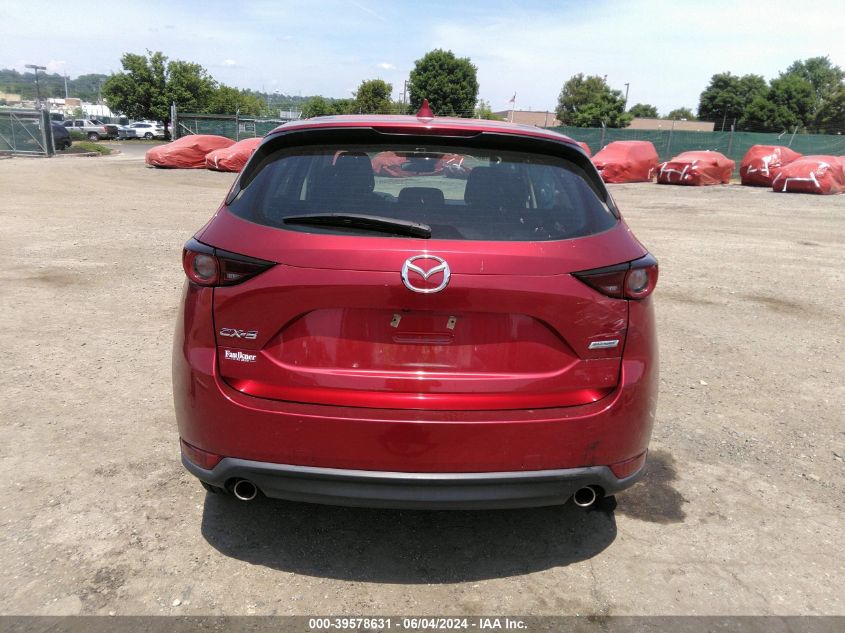 2019 Mazda Cx-5 Sport VIN: JM3KFABM4K1646076 Lot: 39578631