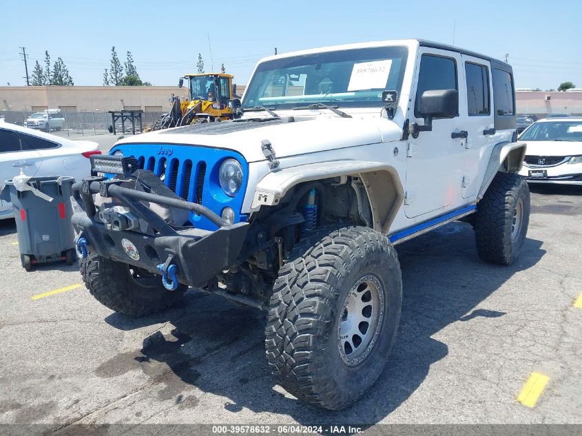 2014 Jeep Wrangler Unlimited Rubicon VIN: 1C4BJWFG6EL180099 Lot: 39578632