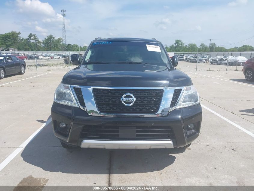 2017 Nissan Armada Sv VIN: JN8AY2NC9H9505428 Lot: 39578655