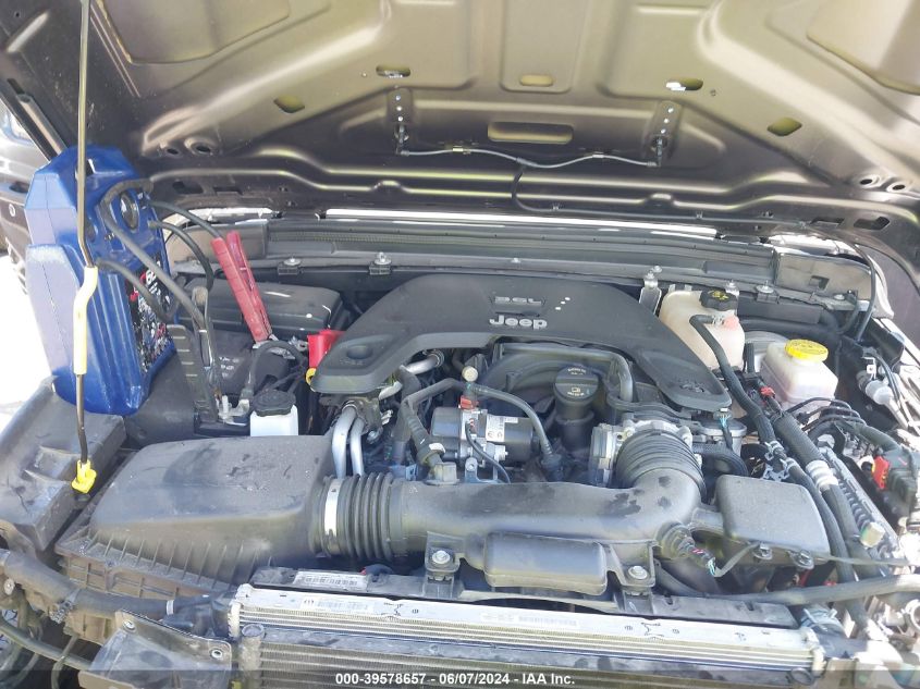 2020 Jeep Wrangler Unlimited Sahara 4X4 VIN: 1C4HJXEG9LW137762 Lot: 39578657