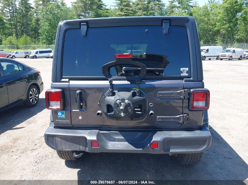 2020 Jeep Wrangler Unlimited Sahara 4X4 VIN: 1C4HJXEG9LW137762 Lot: 39578657