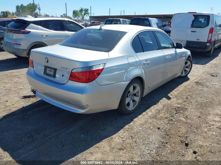 2006 BMW 525 I VIN: WBANE53566CK79101 Lot: 39578662