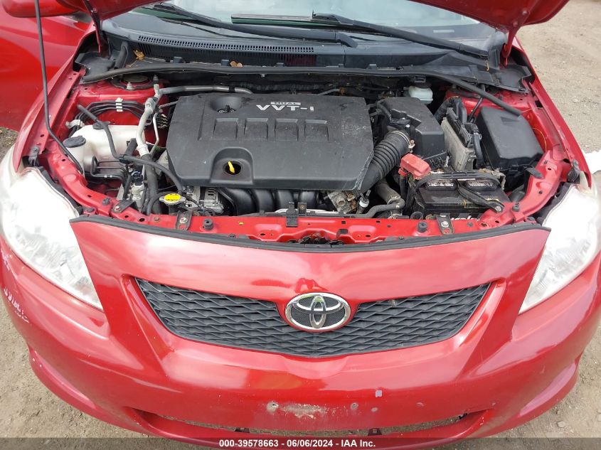 2010 Toyota Corolla Le VIN: JTDBU4EE6AJ062815 Lot: 39578663