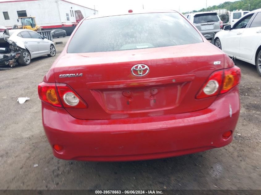 2010 Toyota Corolla Le VIN: JTDBU4EE6AJ062815 Lot: 39578663