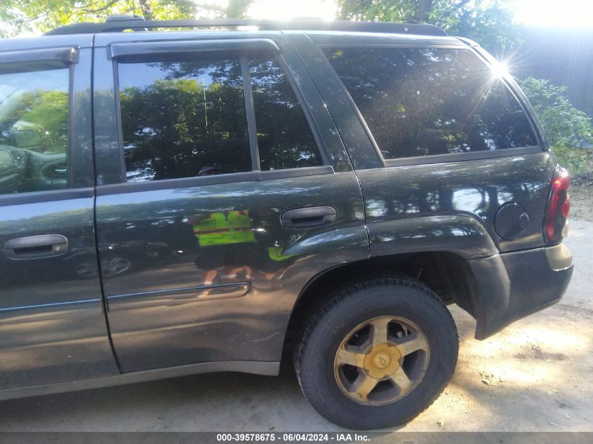 2006 Chevrolet Trailblazer Ls VIN: 1GNDT13S262275501 Lot: 39578675