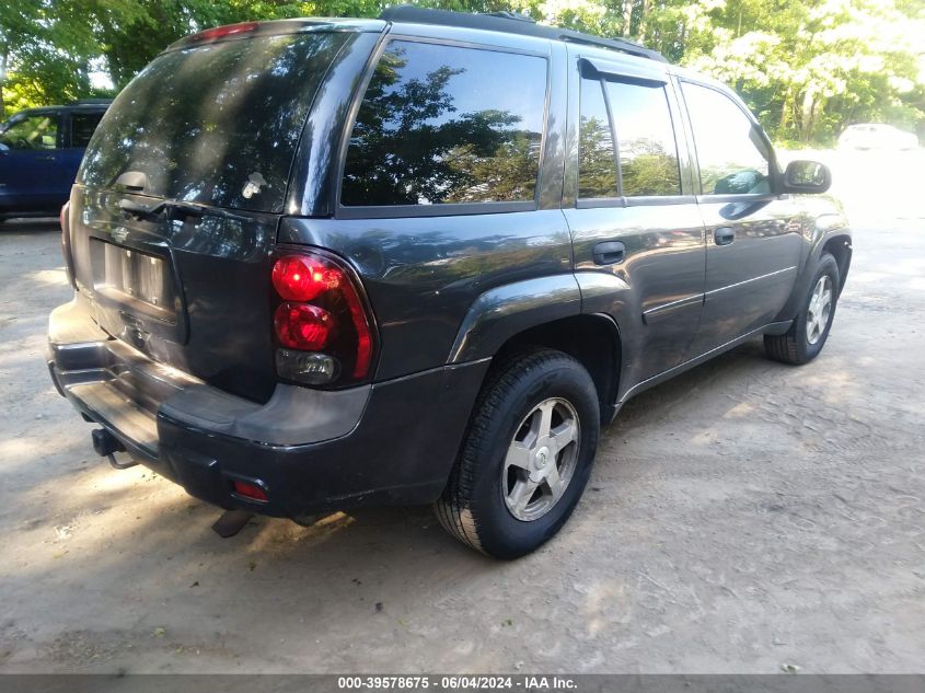 2006 Chevrolet Trailblazer Ls VIN: 1GNDT13S262275501 Lot: 39578675